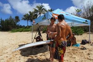 Surf ESA boys in Oahu, Hawaii